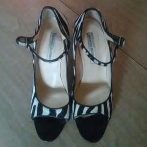 Manolo Blahnik Pony Hair heels